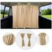 Renault Rideaux De Séparation De Cabine Pour Renault Kangoo Beige Tissu