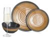 Merkloos Melamine Campingservies Set voor 4 Personen