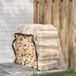 vidaXL Transparante plastic folie met oogjes, 1x2 meter, PVC