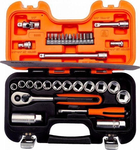 Bahco S330 Dopsleutelset 34-delig