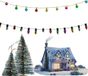 Sans marque 2 pièces 100 cm guirlande lumineuse de Noël accessoires lutin