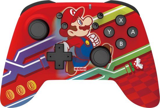 Hori Wireless Controller - Super Mario New Design Edition (Nintendo Switch)