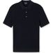 OLYMP Casual Regular Fit korte-mouwen trui marine, Effen