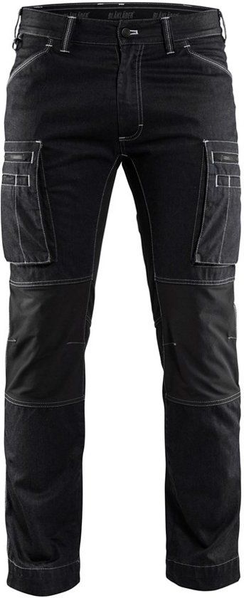 Blåkläder 1459-1142 Service werkbroek met stretch Zwart maat 50