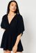 Superdry Vintage Beach Korte Mouw Romper Zwart XS Vrouw
