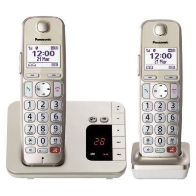 Panasonic KX-TGE262GN DECT telefoon - Duo - Champagne