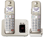 Panasonic KX-TGE262GN DECT telefoon - Duo - Champagne