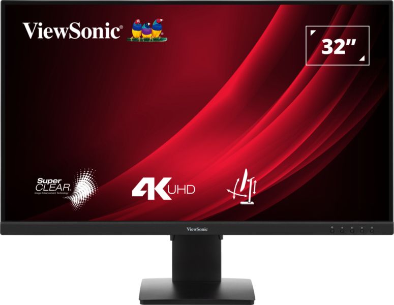 ViewSonic VG3208-4K 32" 4K Monitor - 3840 x 2160, VA, 60Hz, HDMI, DisplayPort