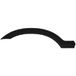 Opel Moulure d'aile avant gauche noire Opel Zafira A 1999-2005
