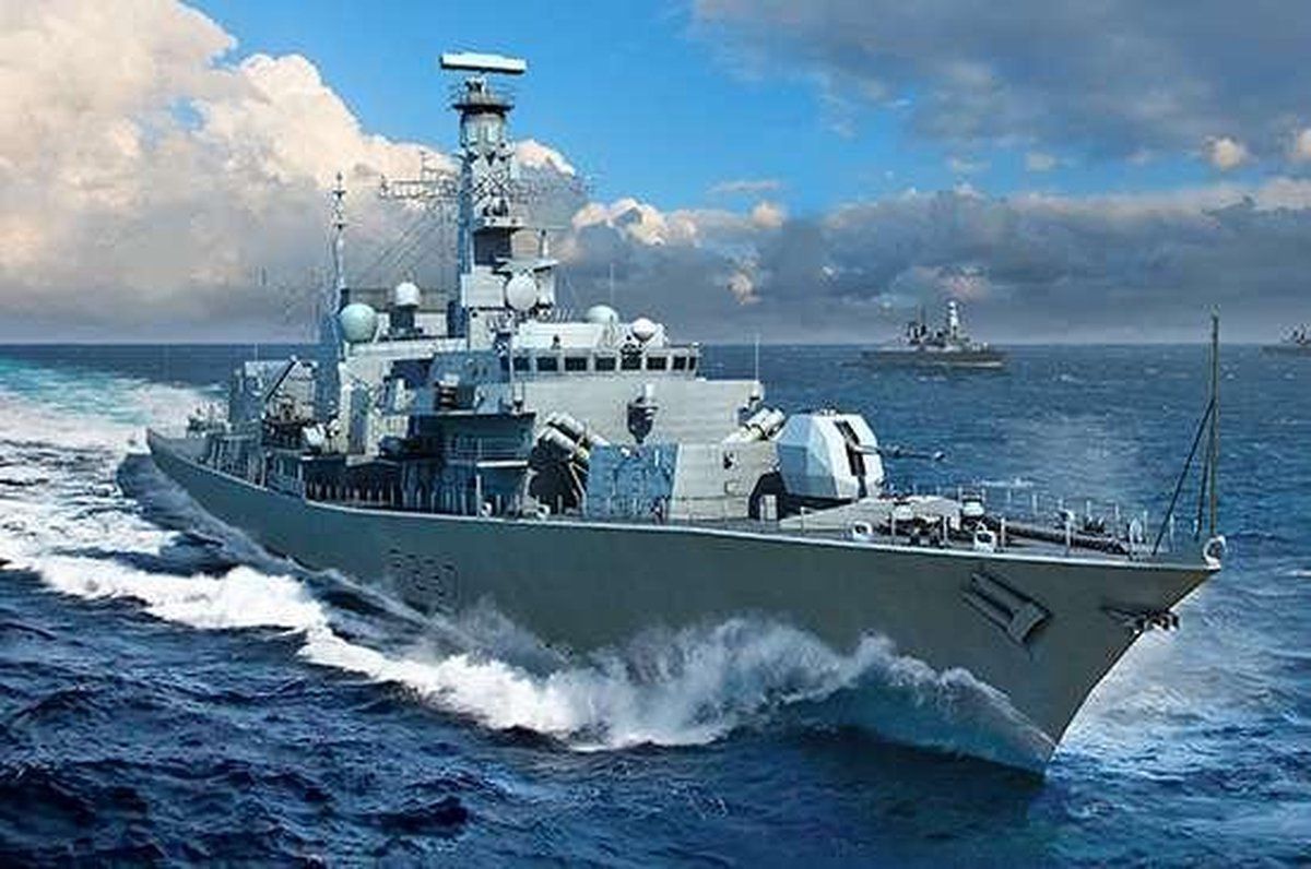 Trumpeter TRU06721 Plastic Model kit, ongeverfd