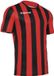 Macron Trevor Jersey Rouge/Noir Polyester Manches Courtes Homme S