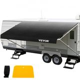 VEVOR Auvent pour Caravane 5,24x2,4 m, Bâche de Camping Extérieure Couleur Charbon Dégradé, Tissu de Remplacement en Vinyle 425 g pour Auvent de Camping-car, Pare-soleil Imperméable, pour Voyage