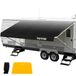 VEVOR Auvent pour Caravane 5,24x2,4 m, Bâche de Camping Extérieure Couleur Charbon Dégradé, Tissu de Remplacement en Vinyle 425 g pour Auvent de Camping-car, Pare-soleil Imperméable, pour Voyage