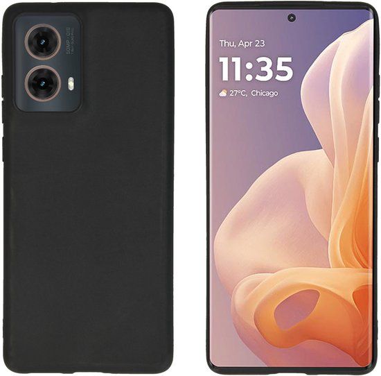 imoshion Color Backcover voor de Motorola Moto G85 - Zwart