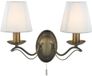 Zitmaxx Wonen Searchlight Andretti - Wandlamp - 2 lichts - Brons