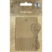 URSUS 40640002 cadeautag, bruin, papier, 12 stuks