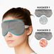 Dreamsleep+® - Verzwaard Slaapmasker 300g - Grijs