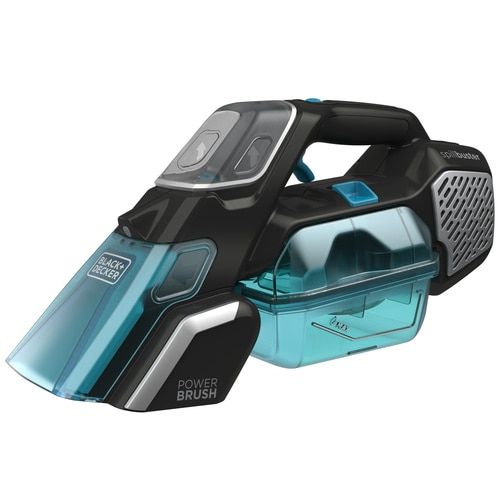Black & Decker Spillbuster Handstofzuiger - Zakloos - 12V - Zwart/Blauw