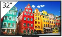 Sony FW-32BZ30J/TM beeldkrant Digitale signage flatscreen 81,3 cm (32") VA Wifi 300 cd/m² 4K Ultra HD Zwart Android 10