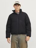 JACK&JONES JORVESTERBRO BLOCKING PUFFER JACKET BF Heren Zwart XL