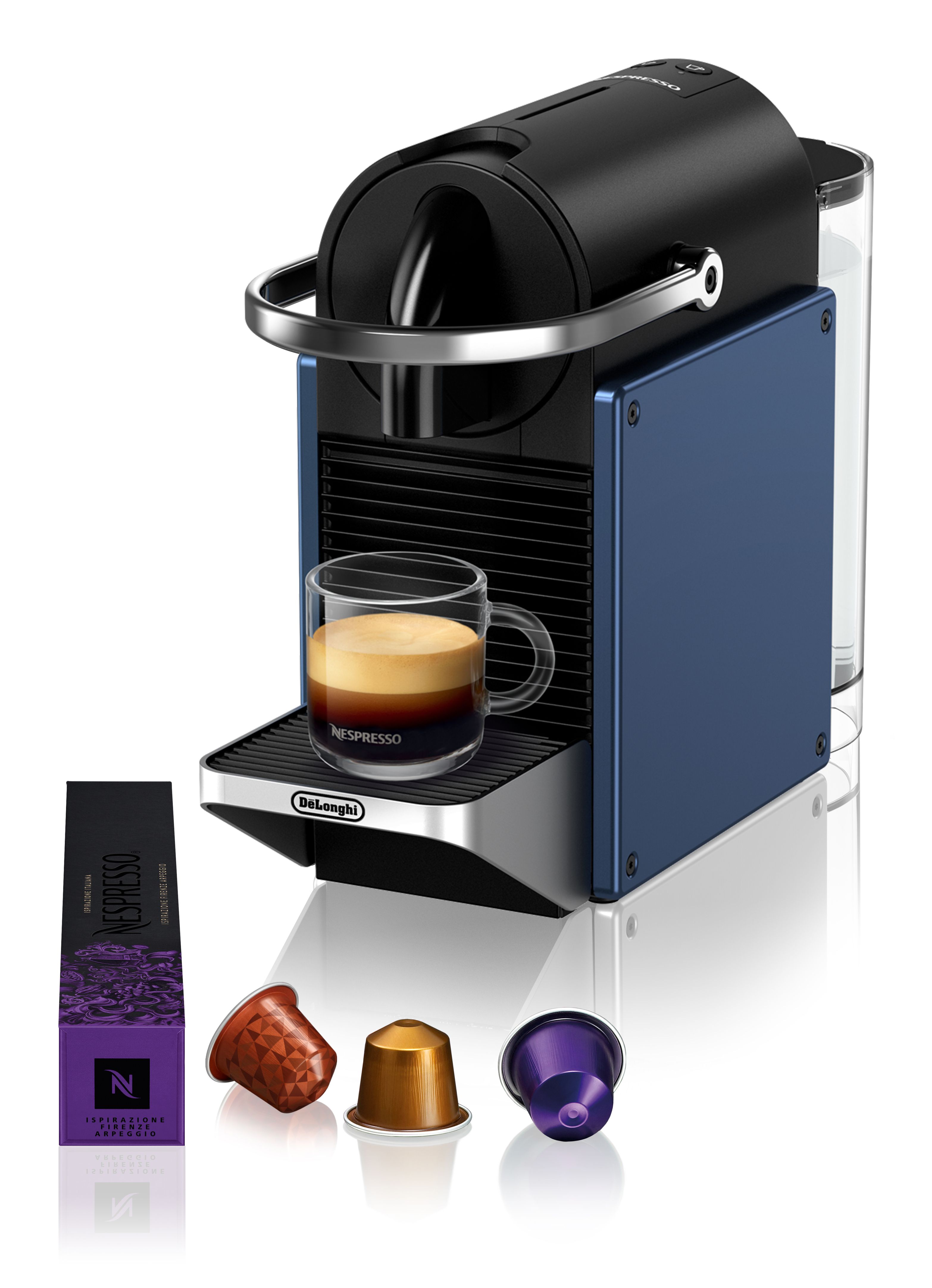De'Longhi Nespresso Pixie EN127BL - Koffiecupmachine - Blauw