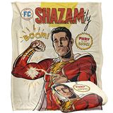 SHAZAM FILM FURY OF THE GODS Silky Touch superzachte plaid 152 x 127 cm