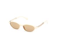 Max &co MO0158 Shiny white 53/16/140 WOMAN Zonnebrillen