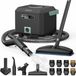 LUMAN Nettoyeur vapeur MAX – 2600W - 60 min Temps de vapeur - 2.5L Réservoir d'eau – Nettoyeur vapeur à main & Nettoyeur de tapis - Noir