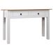 vidaXL Wandtafel Panama Range 110x40x72 cm Massief Grenenhout Wit