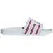Adidas Liverpool Claquettes Trefoil - Blanc/rouge Fraise - pointure 47