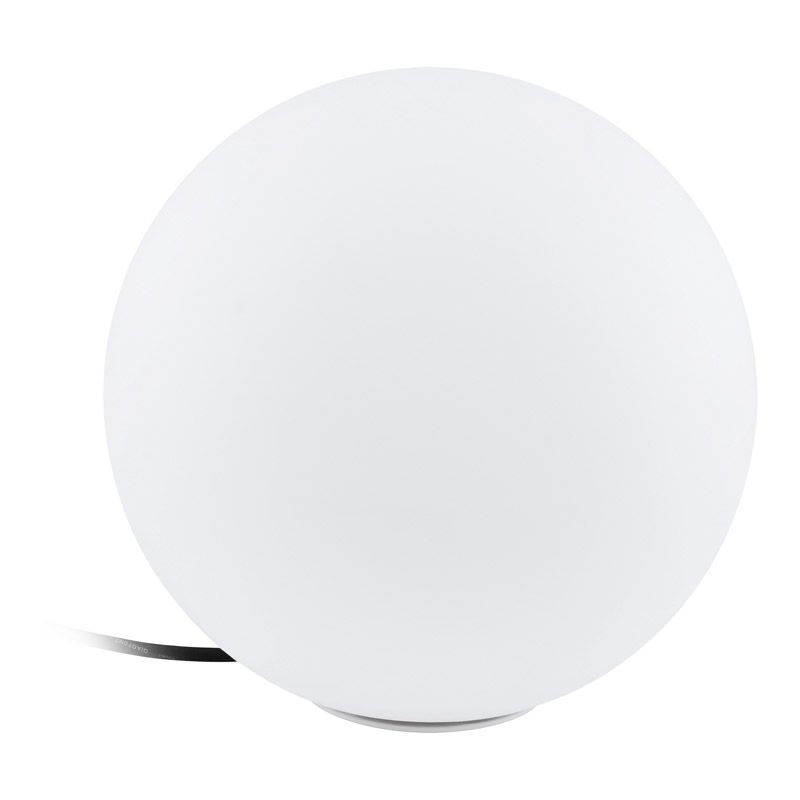 EGLO Monterolo Tuinbol - 30cm - Wit - Kunststof