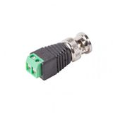 Wantec 5614 BNC Eindstation Zwart kabeladapter/verloopstukje