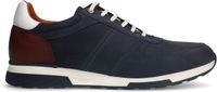 Van Lier Heren Blauwe Nubuck Sneakers Maat 43