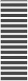 vidaXL Zebra rolgordijn 80x230 cm stofbreedte 75,9 cm zwart
