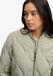 Superdry Lange Onion Quilt Liner Jas Dames Gewatteerde Jas Khaki