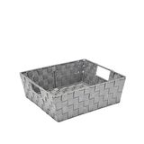 Simplify Lurex Totes, Grijs/Zilver, Grote Plank