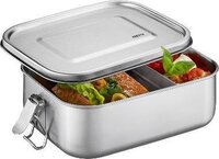 GEFU ENDURE Lunch Box - Klein - Silver - 1L - Stainless Steel
