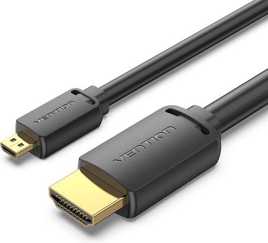 Vention AGIBI HDMI kabel 3 m Zwart