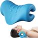 Unyqoos® Bleu Coussin de relaxation pour soulager les douleurs cervicales