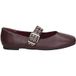 XTI - Ballerines Femme Bordeaux - Chaussures confortables et polyvalentes - Mode décontractée - Modèle 14640702 (Taille 36)