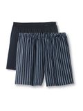 CALIDA Heren Prints Benefit Boxershorts, Dark Sea, Standaard