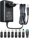 Adaptateur secteur - 9 V - 1 A - 9 W - 1,8 m - Adaptateur secteur à découpage AC-DC entrée 100-240 V - Sortie 9 V 1 A - Homologué