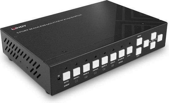 Lindy 32330 KVM-switch Zwart