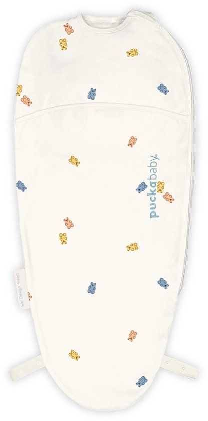 Puckababy Piep Inbakerslaapzakje baby (0-3m) - Gummy Bears - Katoen TOG 0.5