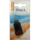 Enzo Pro-1 adaptateur HDMI coudé mâle->femelle 9284020