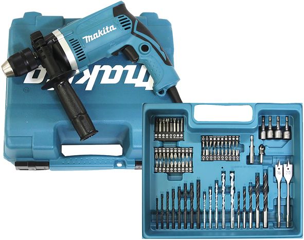 Makita HP1631KX3 Klopboormachine - 710W - Incl. Accessoires