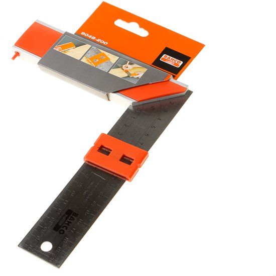 Bahco Schrijfhaak aluminium 200mm