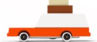 Candylab Toys Candycar World: LUGGAGE WAGON (W021) Rood