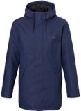 NOMAD® Urban Parka Hommes | M | Bleu Foncé | Veste Matelassée | Imperméable 20 000 mm | Veste Intermédiaire / Imperméable de Qualité avec Capuche