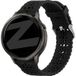 Bandz Bracelet silicone 'Lace' Garmin Forerunner 55 (noir)